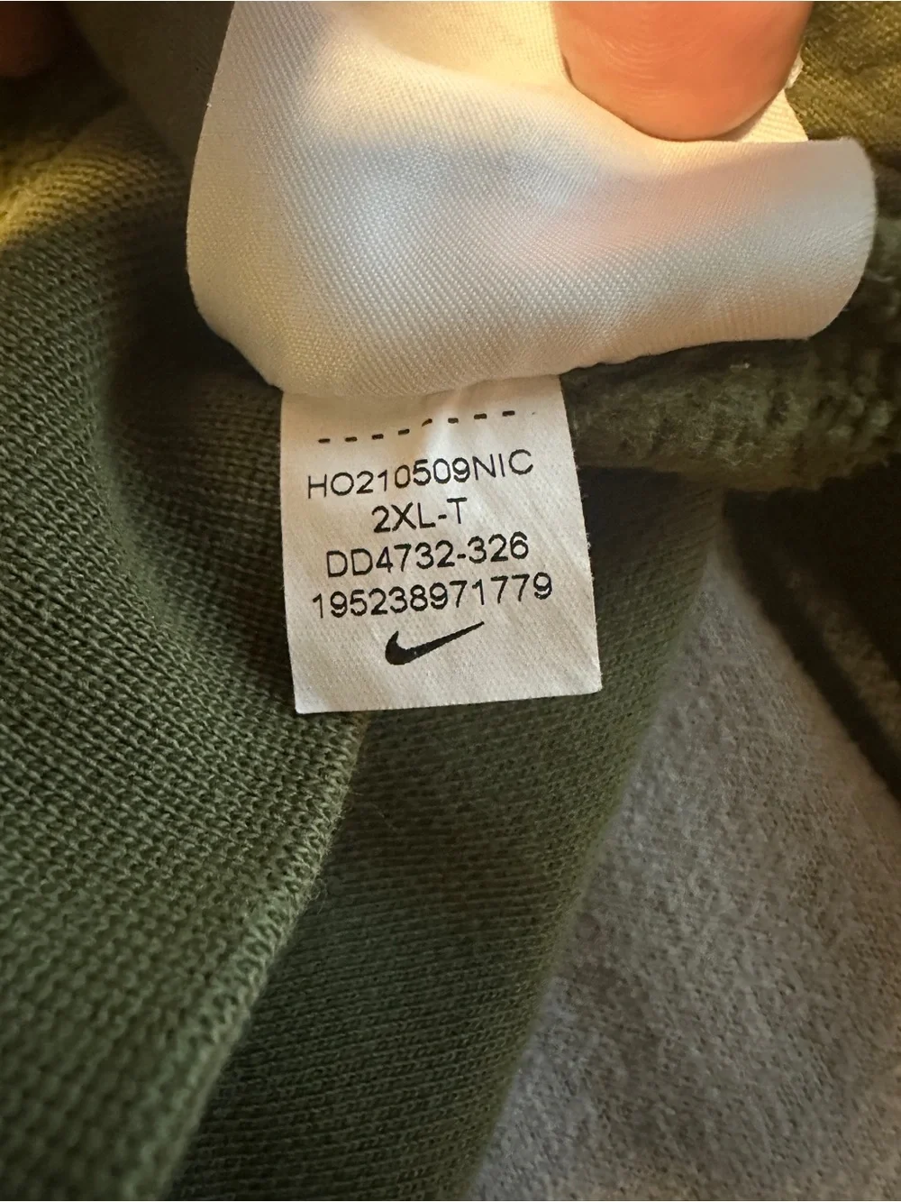 Vintage Nike Sportswear Club 1/2-Zip Sweatshirt